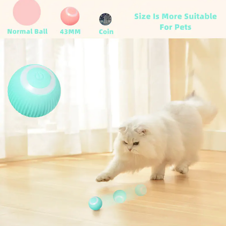Juguetes de pelota inteligentes para gatos