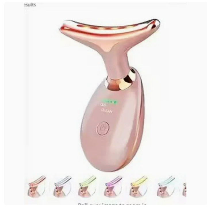 NeckLIFT™ - Masajeador térmico de cuello EMS para arrugas y flacidez